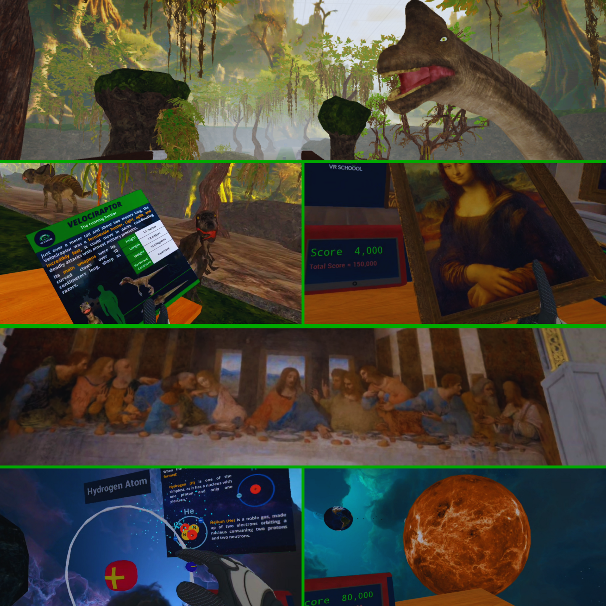 VR School – Learn and explore in Virtual Reality.
Discover the wonders of science, history, and creativity in immersive VR experiences for everyone
